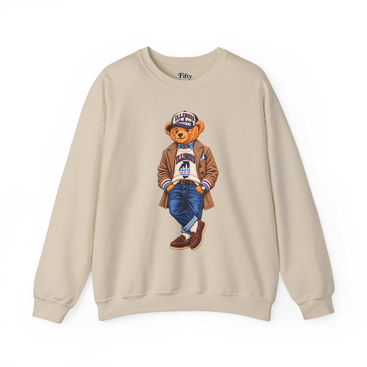Illinois - Game Day Teddy Bear Sweatshirt