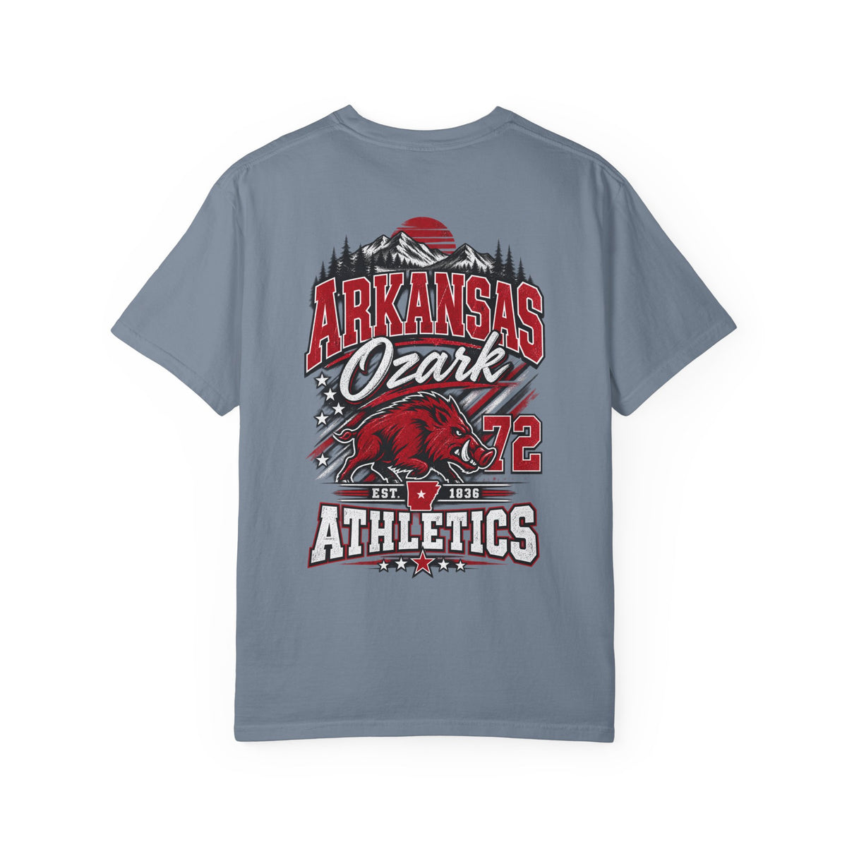 Arkansas Ozark Athletics Unisex Comfort Color 1717 Streetwear Graphic Tee
