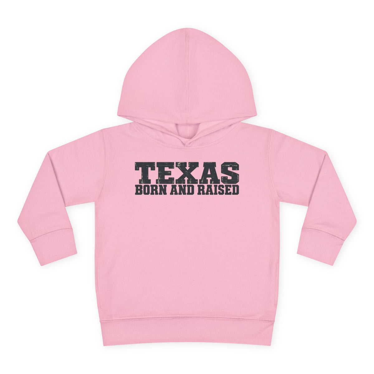 Texas Born and Raised Workwear Unisex Toddler Pullover Fleece Hoodie