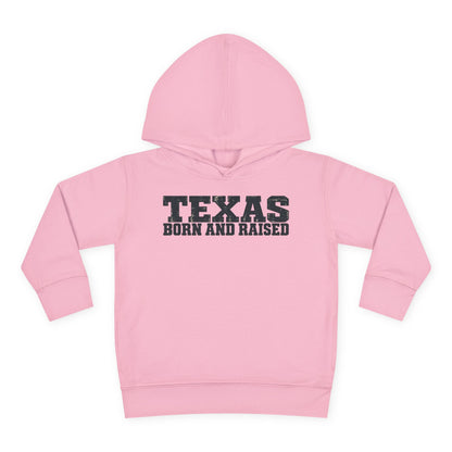 Texas Born and Raised Workwear Unisex Toddler Pullover Fleece Hoodie