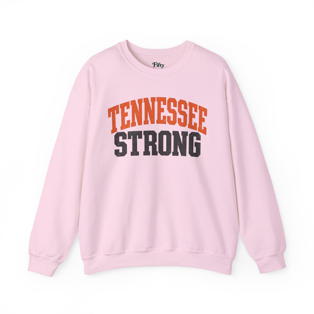 Tennessee Strong Unisex Crewneck Sweatshirt State Name Graphic