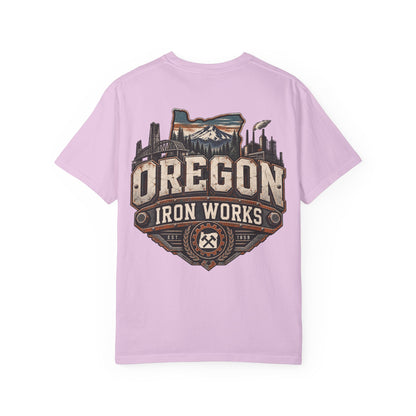 Oregon Iron Works Unisex Comfort Color 1717 Streetwear Graphic Tee