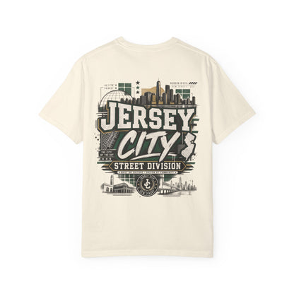 New Jersey City Street Division Unisex Comfort Color 1717 Streetwear Graphic Tee