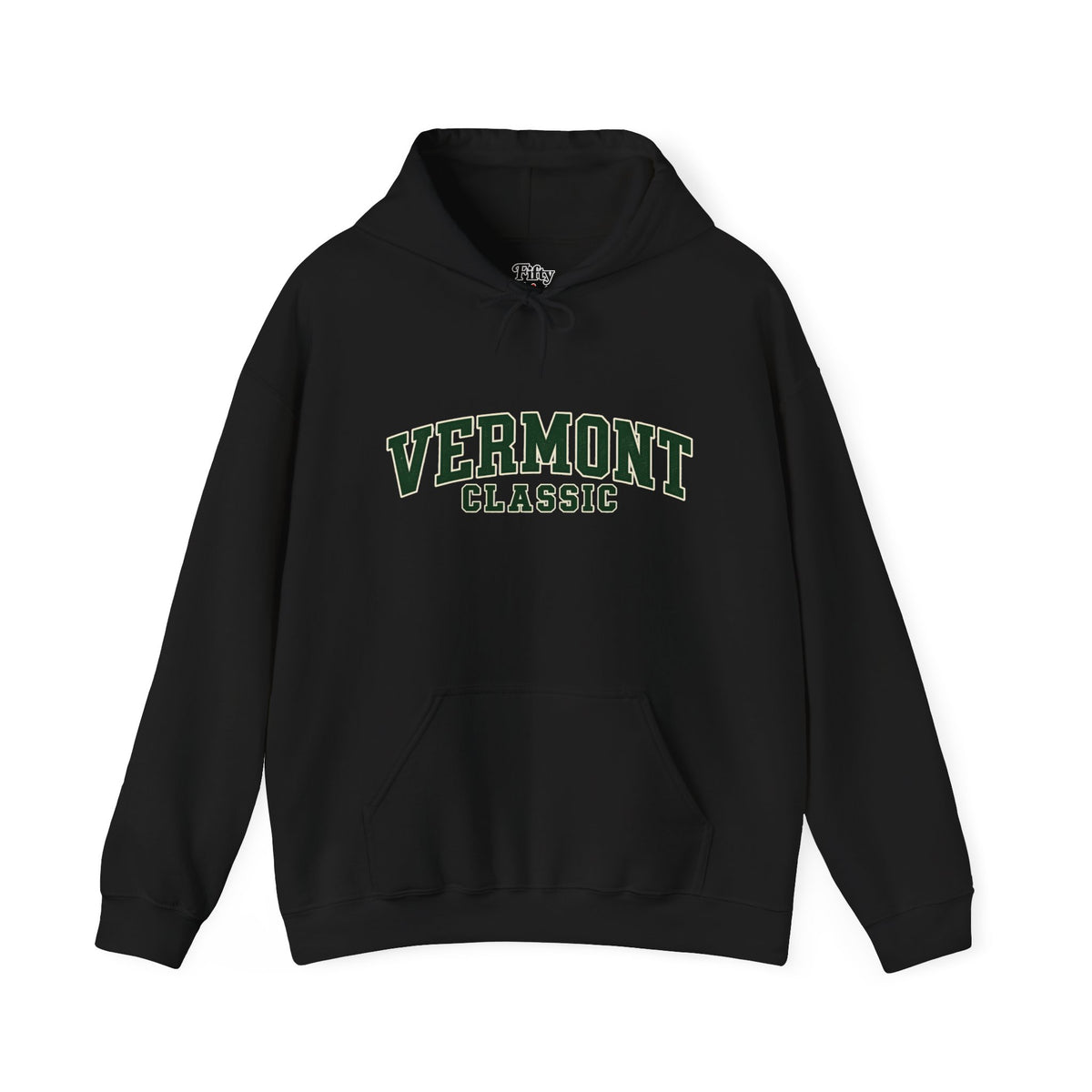 Vermont Classic Unisex Hoodie State Name Graphic