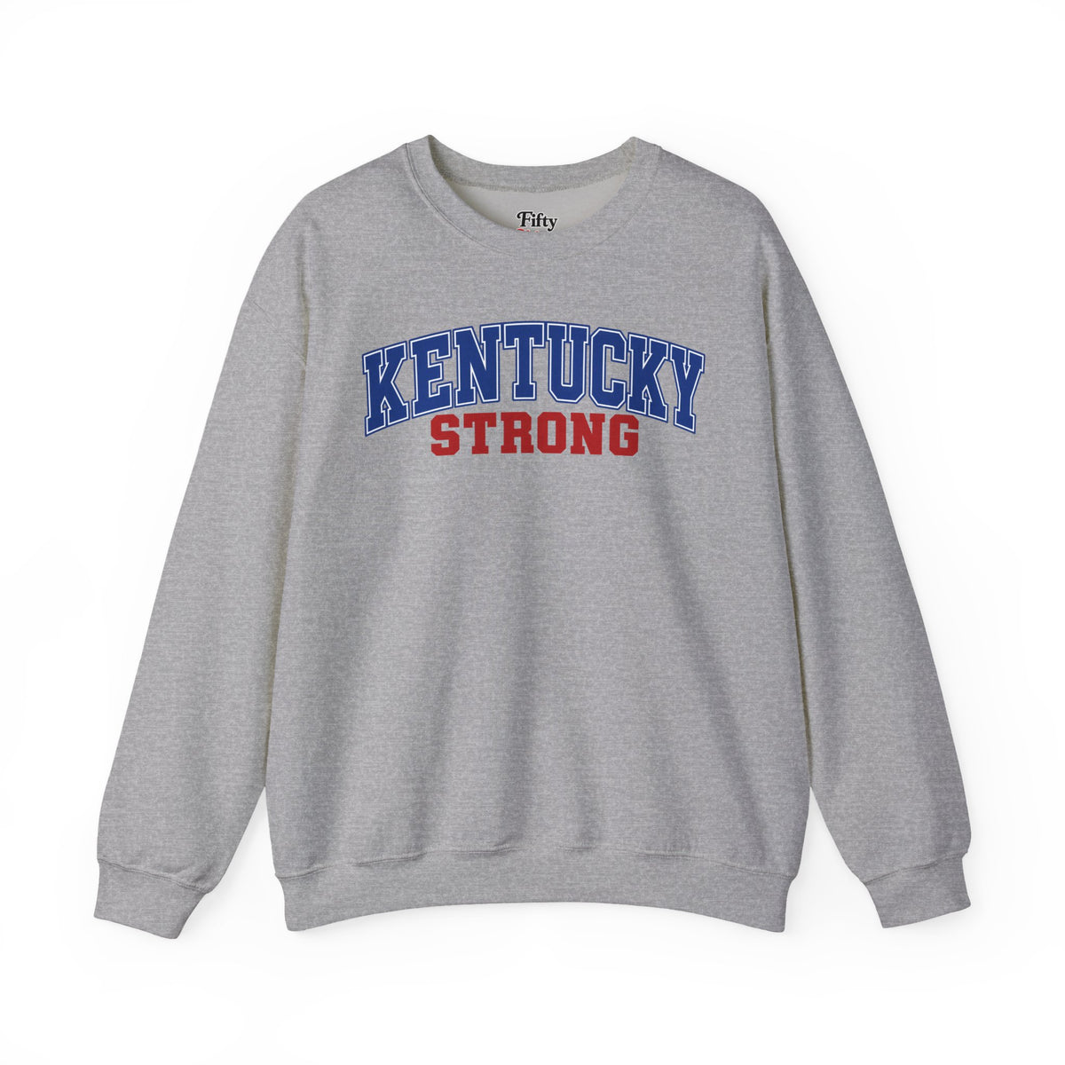 Kentucky Strong Unisex Crewneck Sweatshirt State Name Graphic