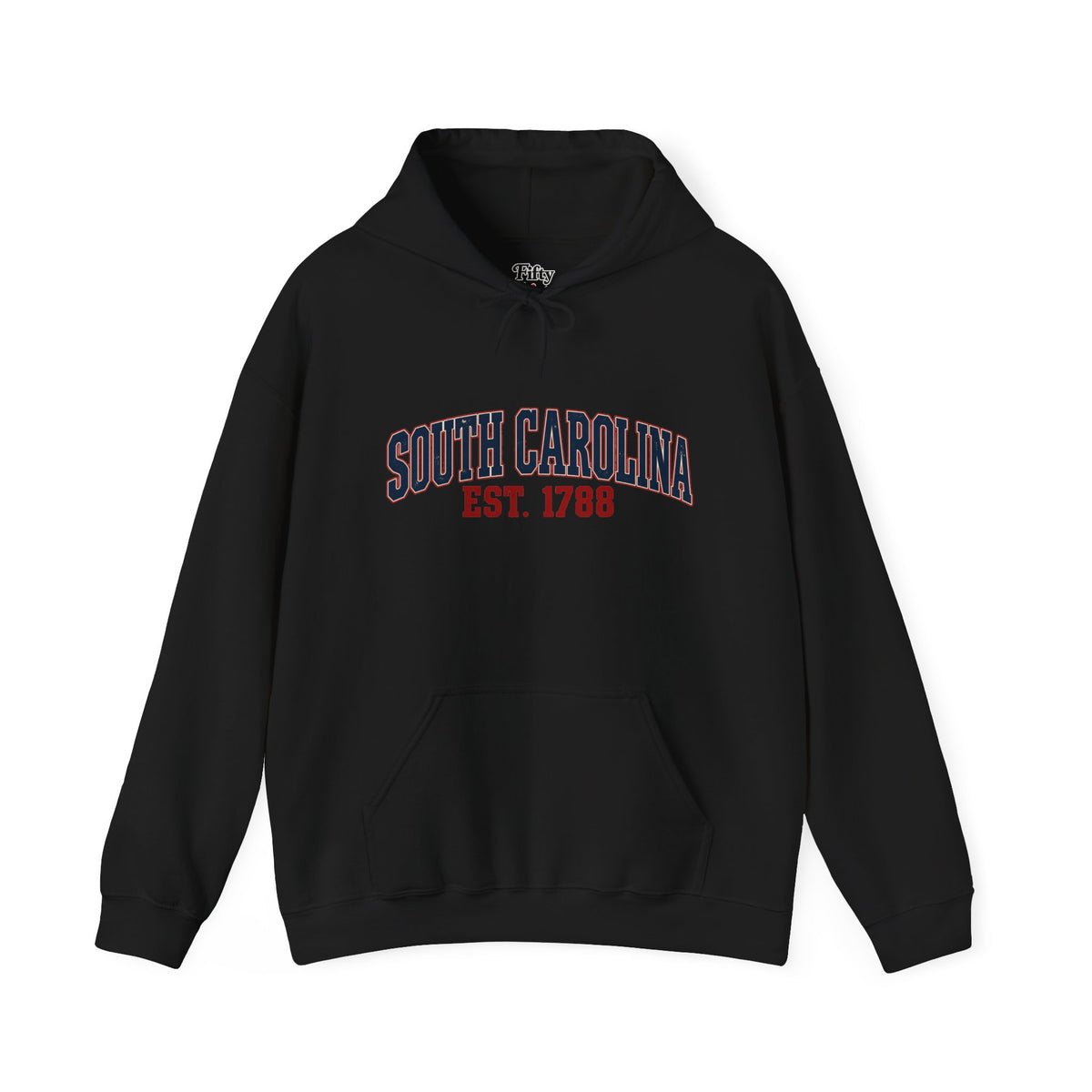 South Carolina EST 1788 Unisex Hoodie State Name Graphic
