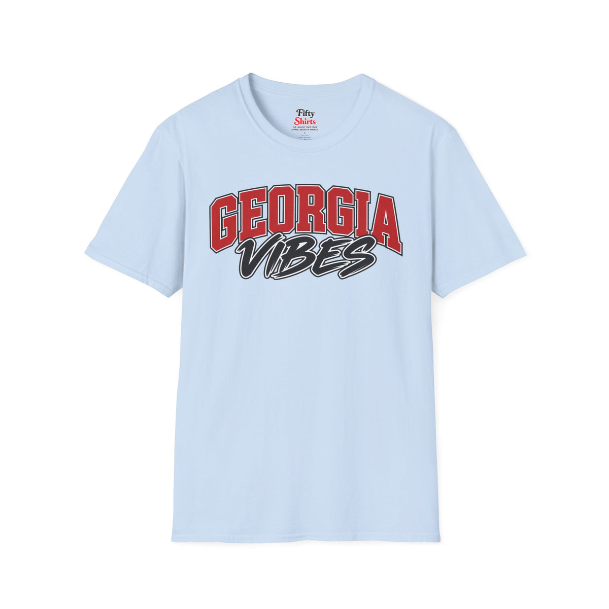 Georgia Vibes Unisex Softstyle T Shirt State Name Graphic Tee