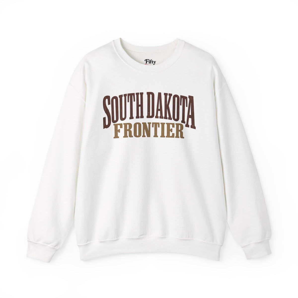 South Dakota Frontier Unisex Crewneck Sweatshirt State Name Graphic