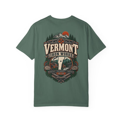 Vermont Iron Works Unisex Comfort Color 1717 Streetwear Graphic Tee