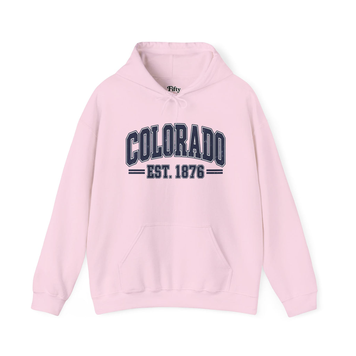 Colorado EST. 1876 Unisex Hoodie State Name Graphic