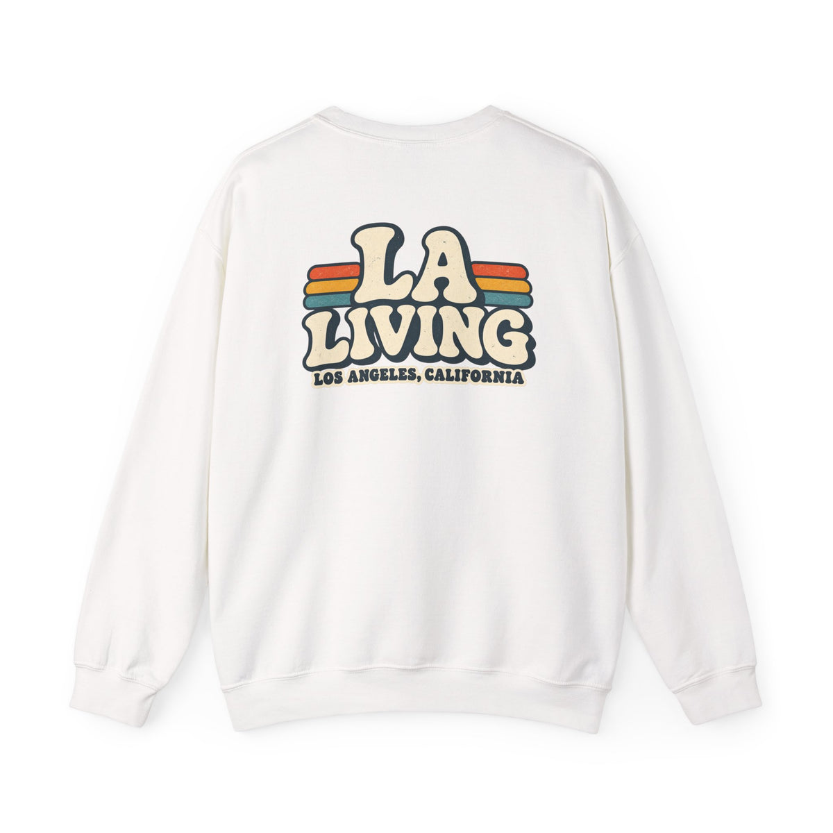 LA Living Los Angeles Unisex Crewneck Sweatshirt Graphic
