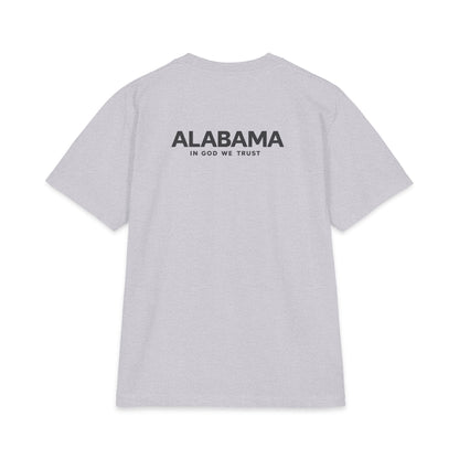 Alabama All State In God We Trust Unisex Max Heavyweight Short Sleeve