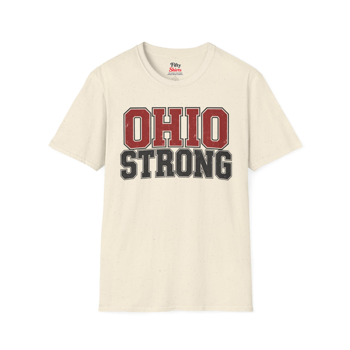 Ohio Strong Unisex Softstyle T Shirt State Name Graphic Tee