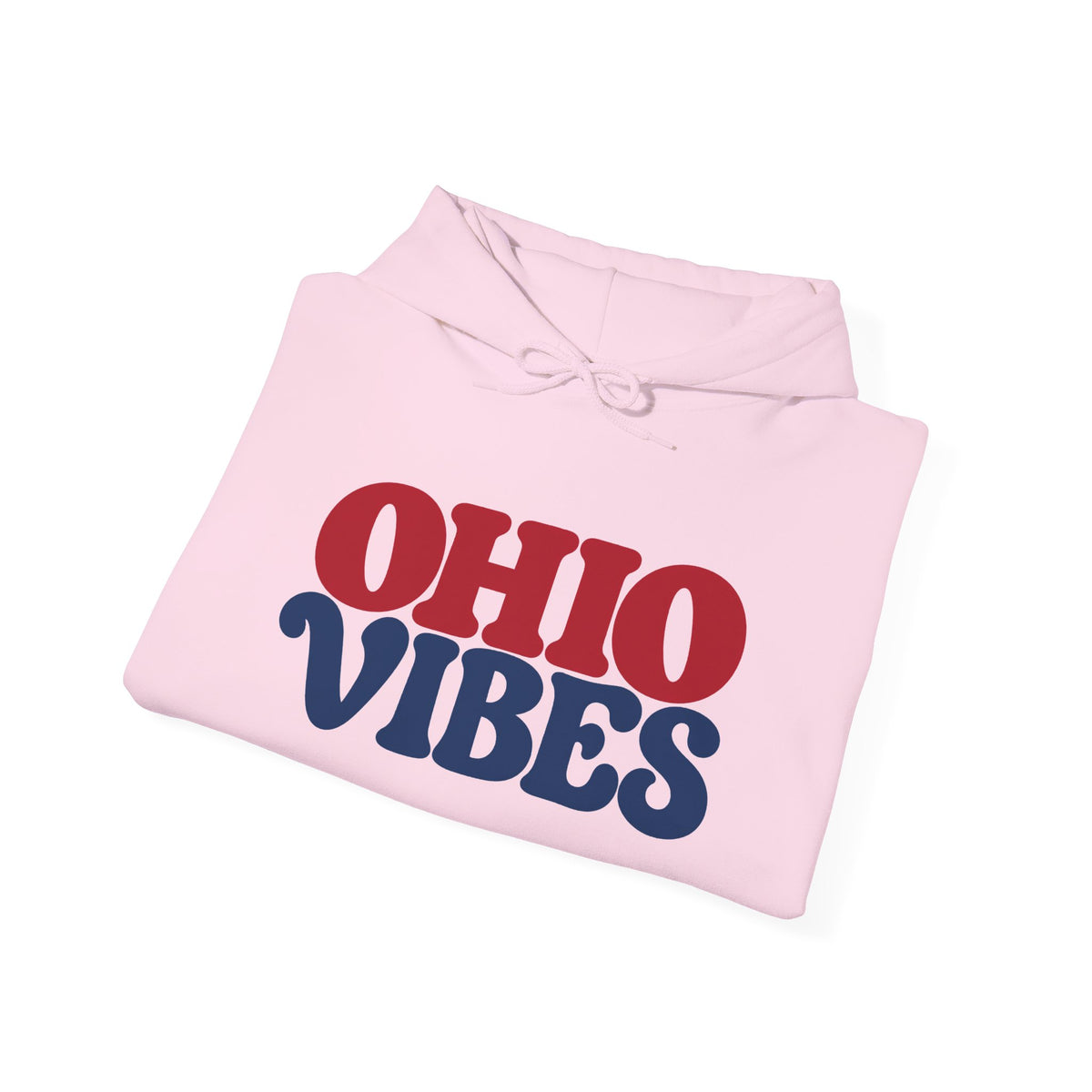 Ohio Vibes Unisex Hoodie State Name Graphic