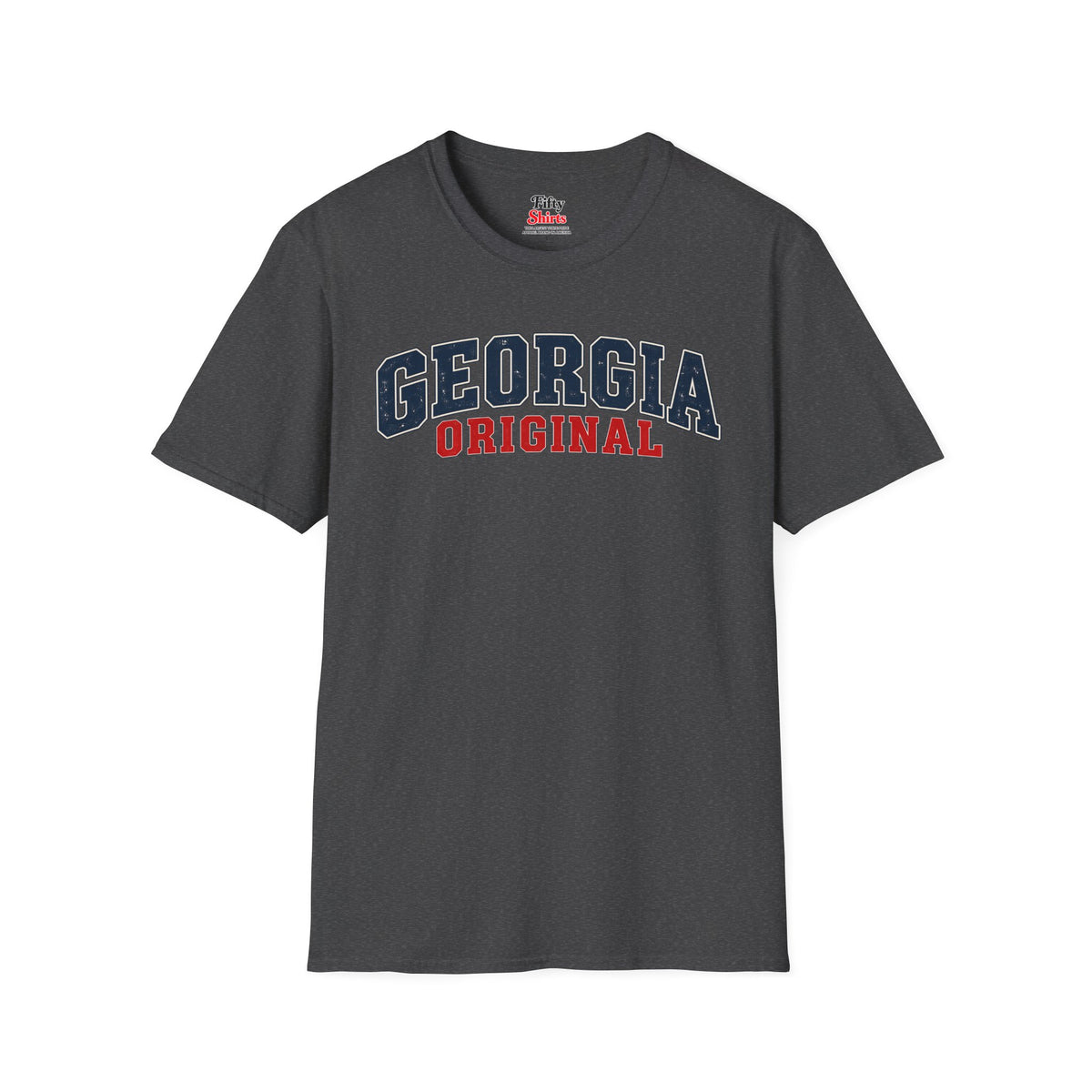 Georgia Original Unisex Softstyle T Shirt State Name Graphic Tee