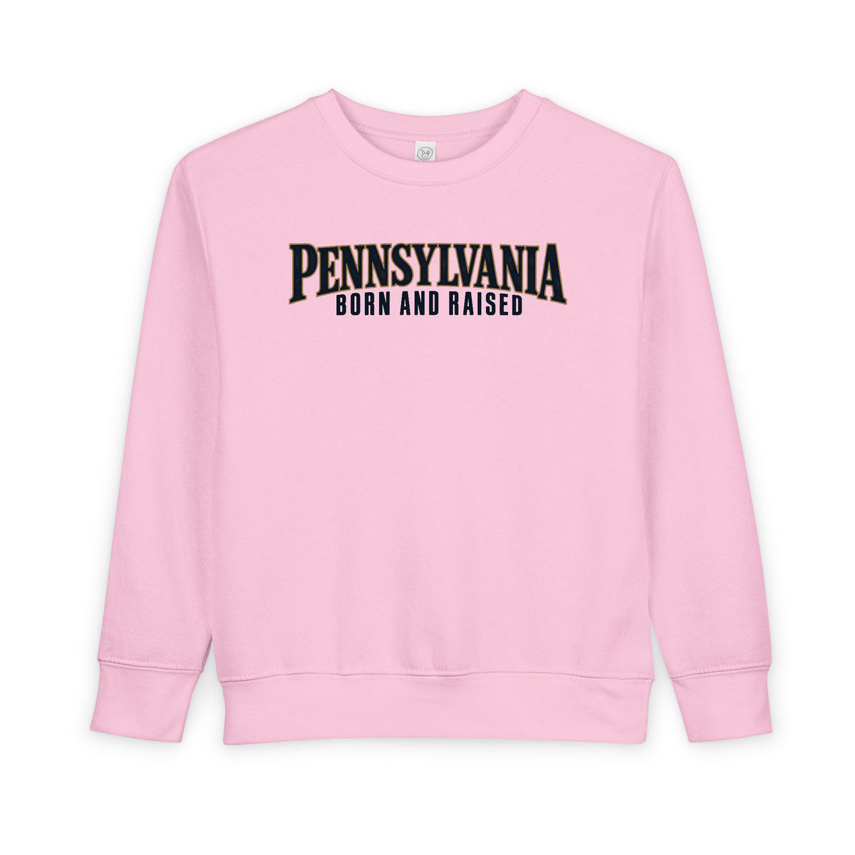 Pennsylvania Born and Raised Premium Heritage Unisex Toddler Sweatshirt