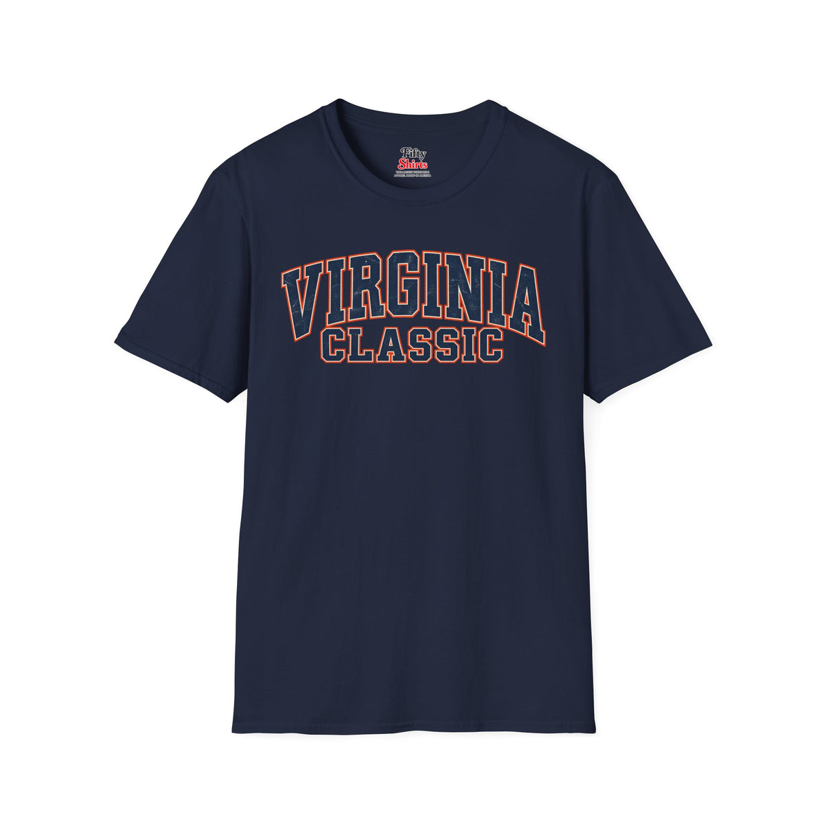 Virginia Classic Unisex Softstyle T Shirt State Name Graphic Tee