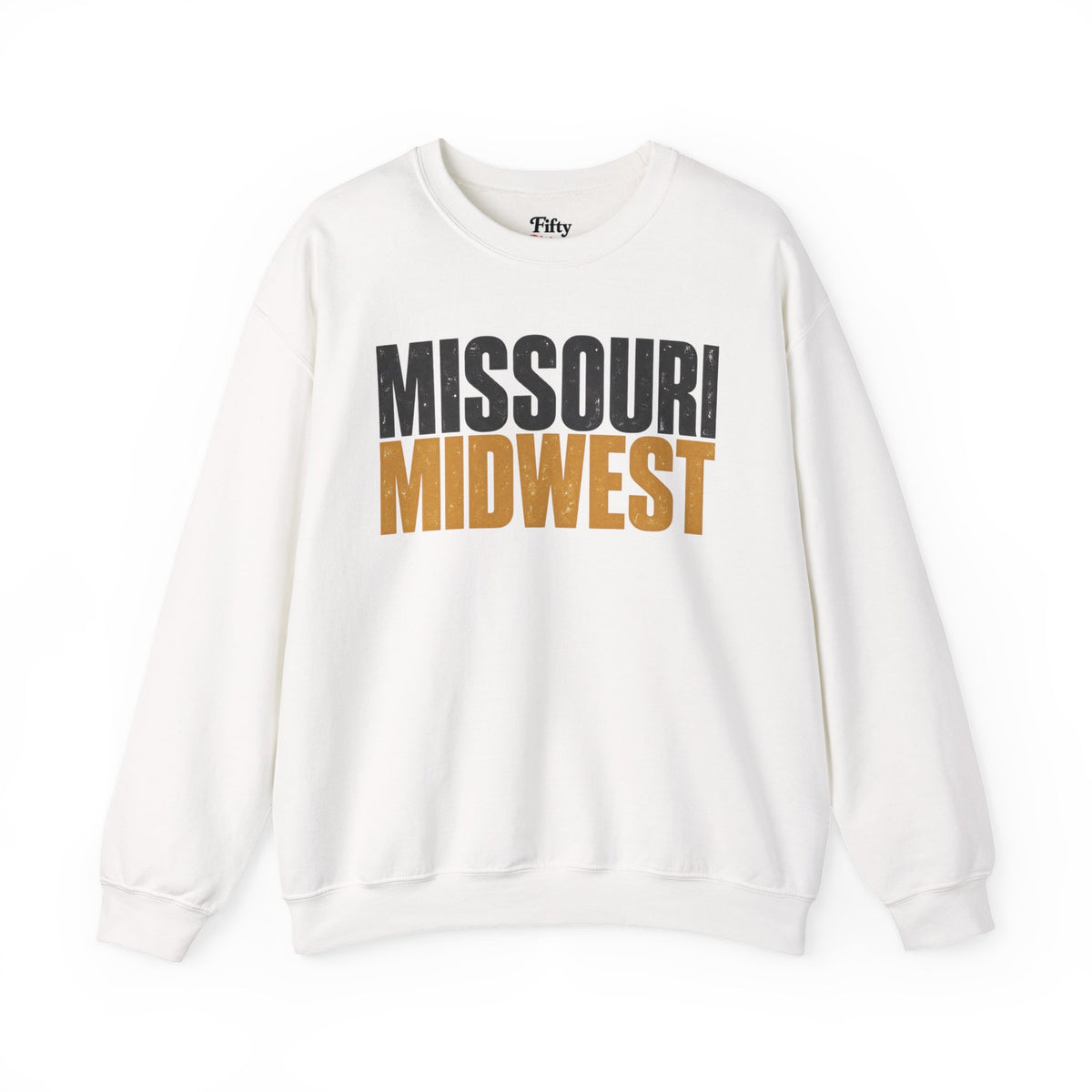 Missouri Midwest Unisex Crewneck Sweatshirt State Name Graphic