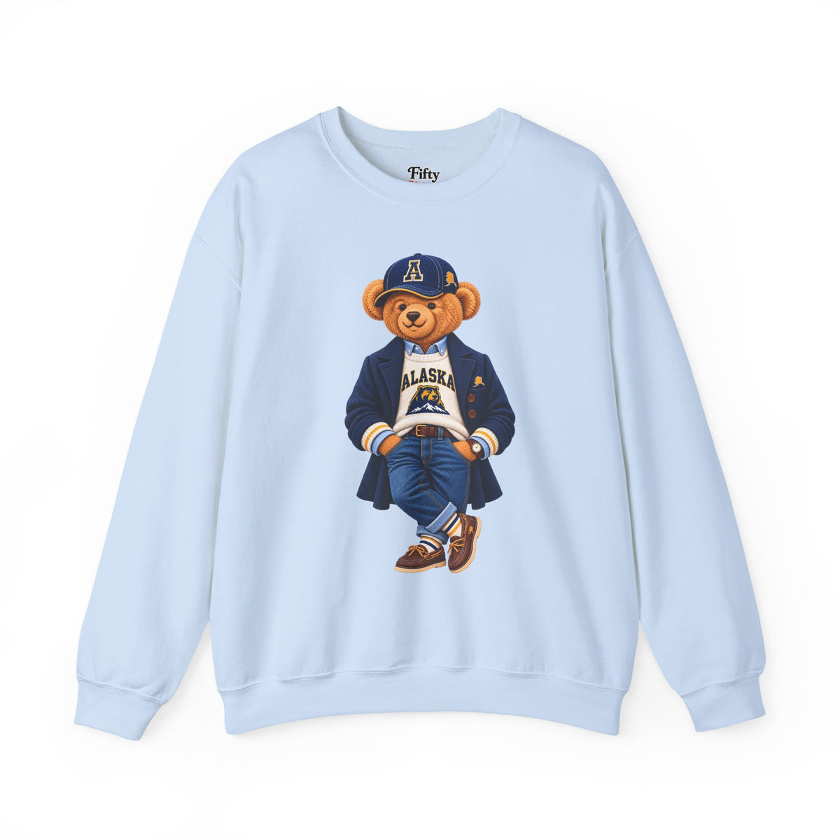 Alaska - Game Day Teddy Bear Sweatshirt