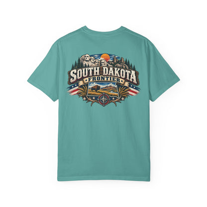 South Dakota Frontier Unisex Comfort Color 1717 Streetwear Graphic Tee