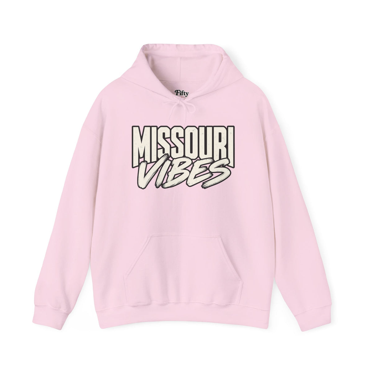 Missouri Vibes Unisex Hoodie State Name Graphic