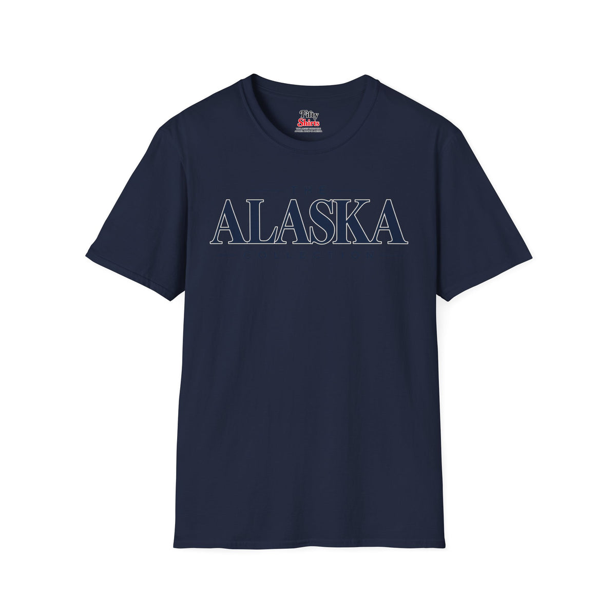 The Alaska Collection Unisex Softstyle T Shirt State Name Graphic Tee