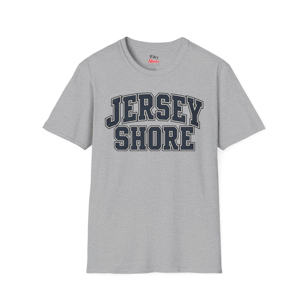 New Jersey Shore Unisex Softstyle T Shirt State Name Graphic Tee