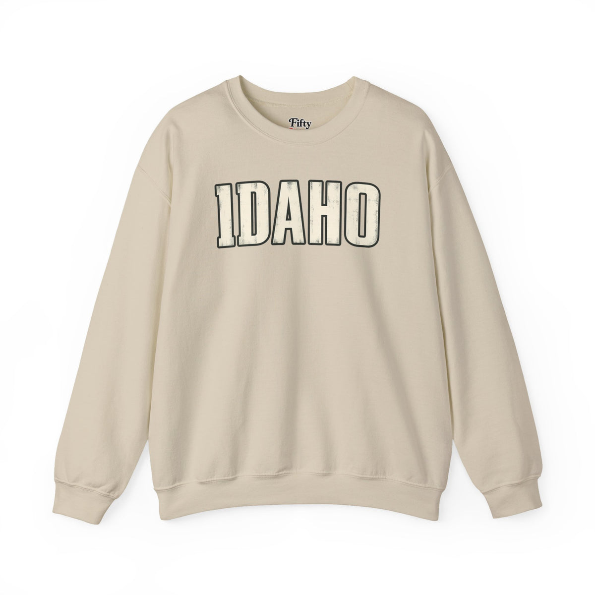 Idaho Unisex Crewneck Sweatshirt State Name Graphic