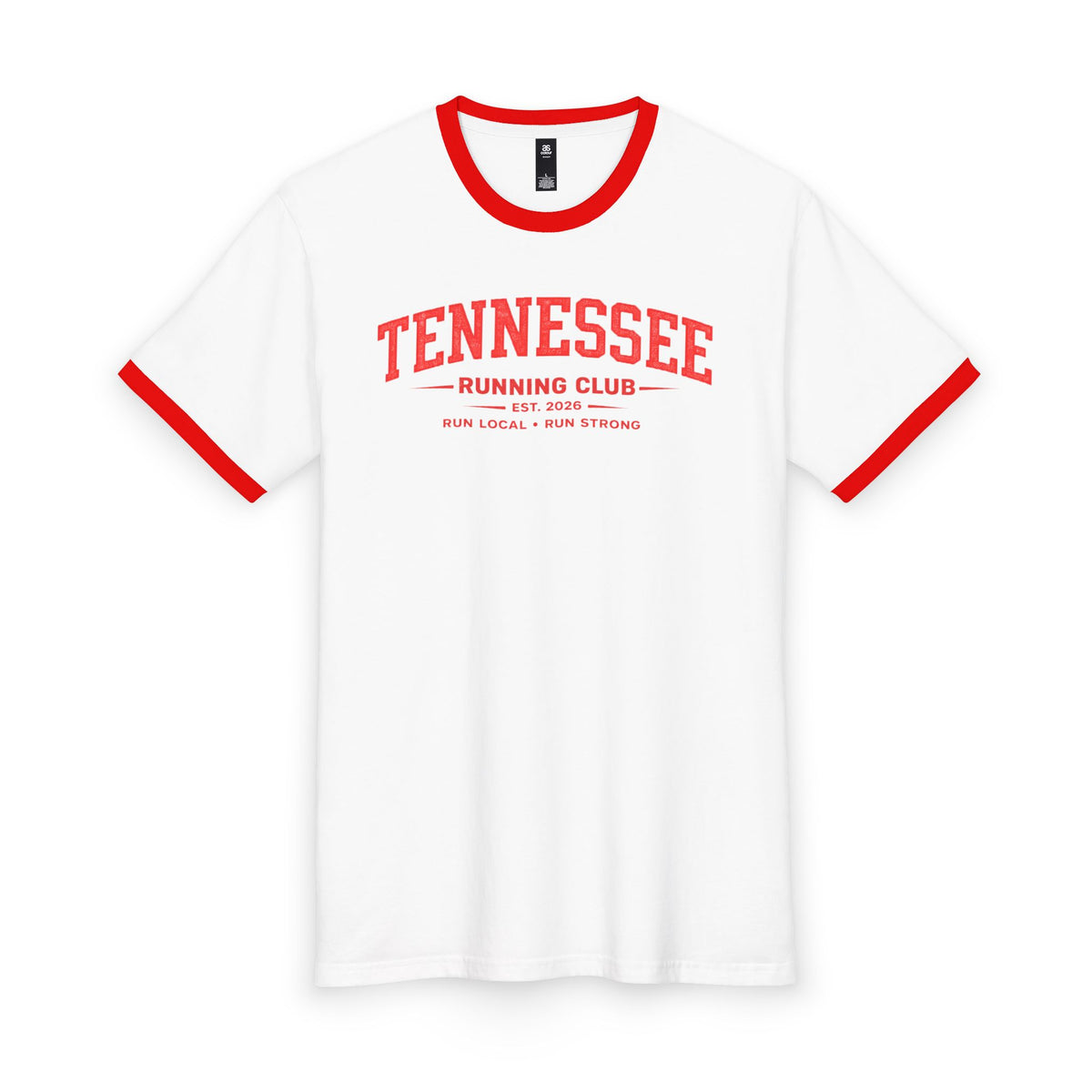 Tennessee Running Club 2026 All State Men's Staple Ringer Tee