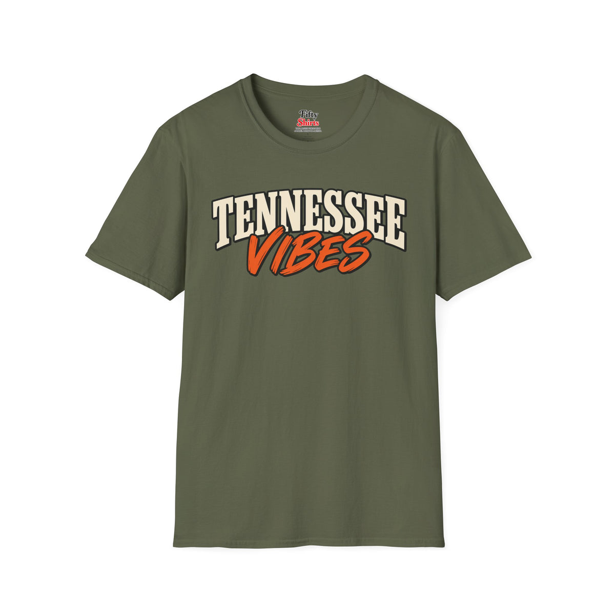 Tennessee Vibes Unisex Softstyle T Shirt State Name Graphic Tee