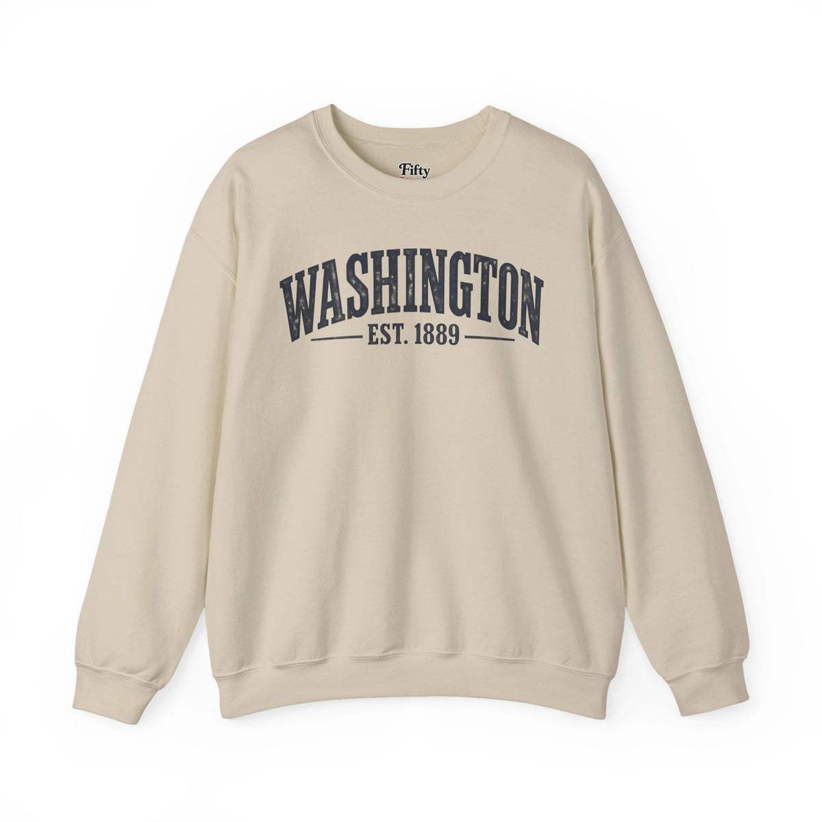 Washington Est 1889 Unisex Crewneck Sweatshirt State Name Graphic