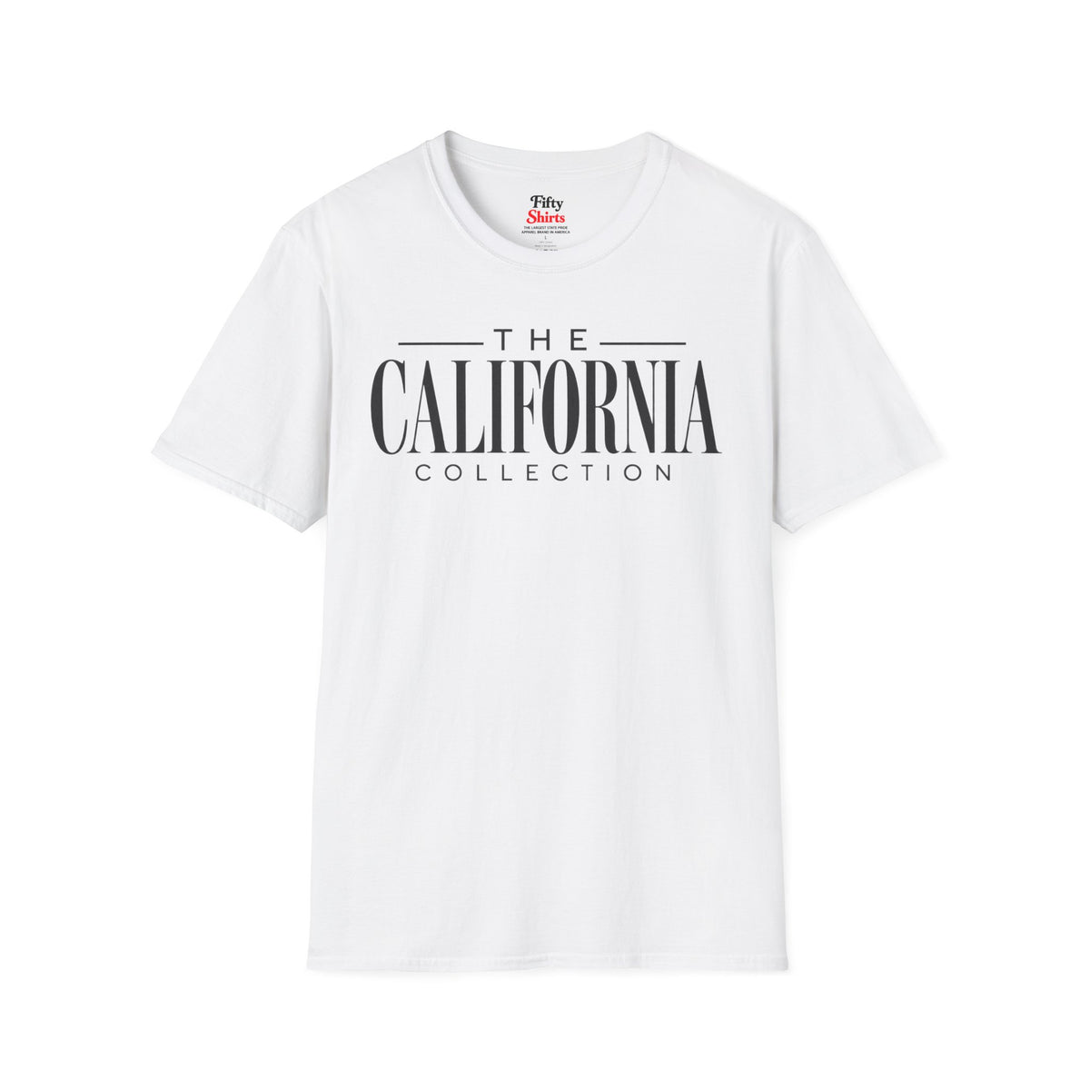 The California Collection Unisex Softstyle T Shirt State Name Graphic Tee