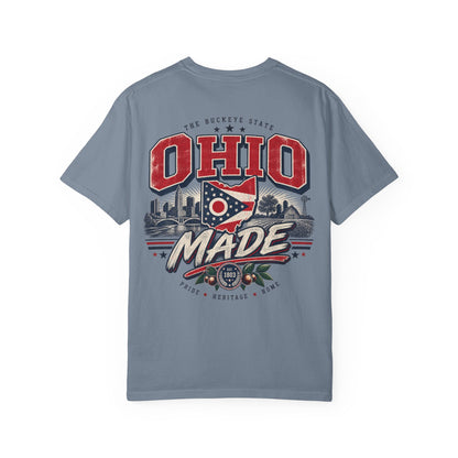 Ohio Made Unisex Comfort Color 1717 Streetwear Graphic Tee
