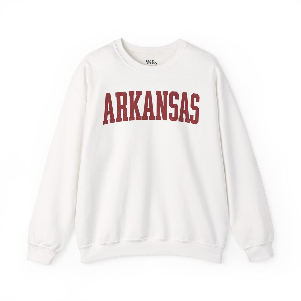 Arkansas Unisex Crewneck Sweatshirt State Name Graphic