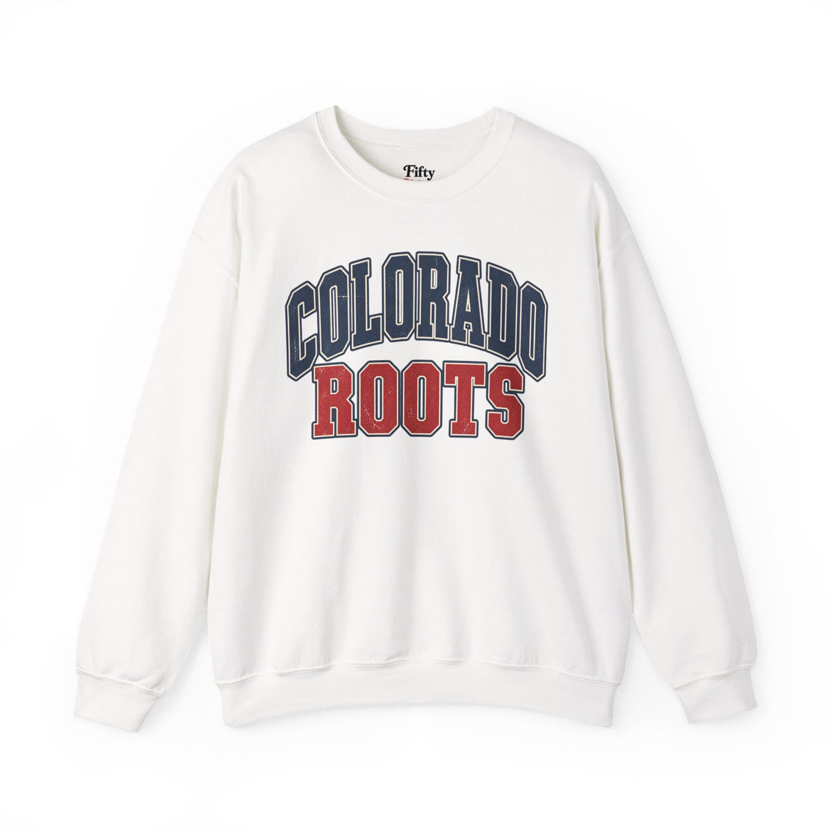 Colorado Roots Unisex Crewneck Sweatshirt State Name Graphic