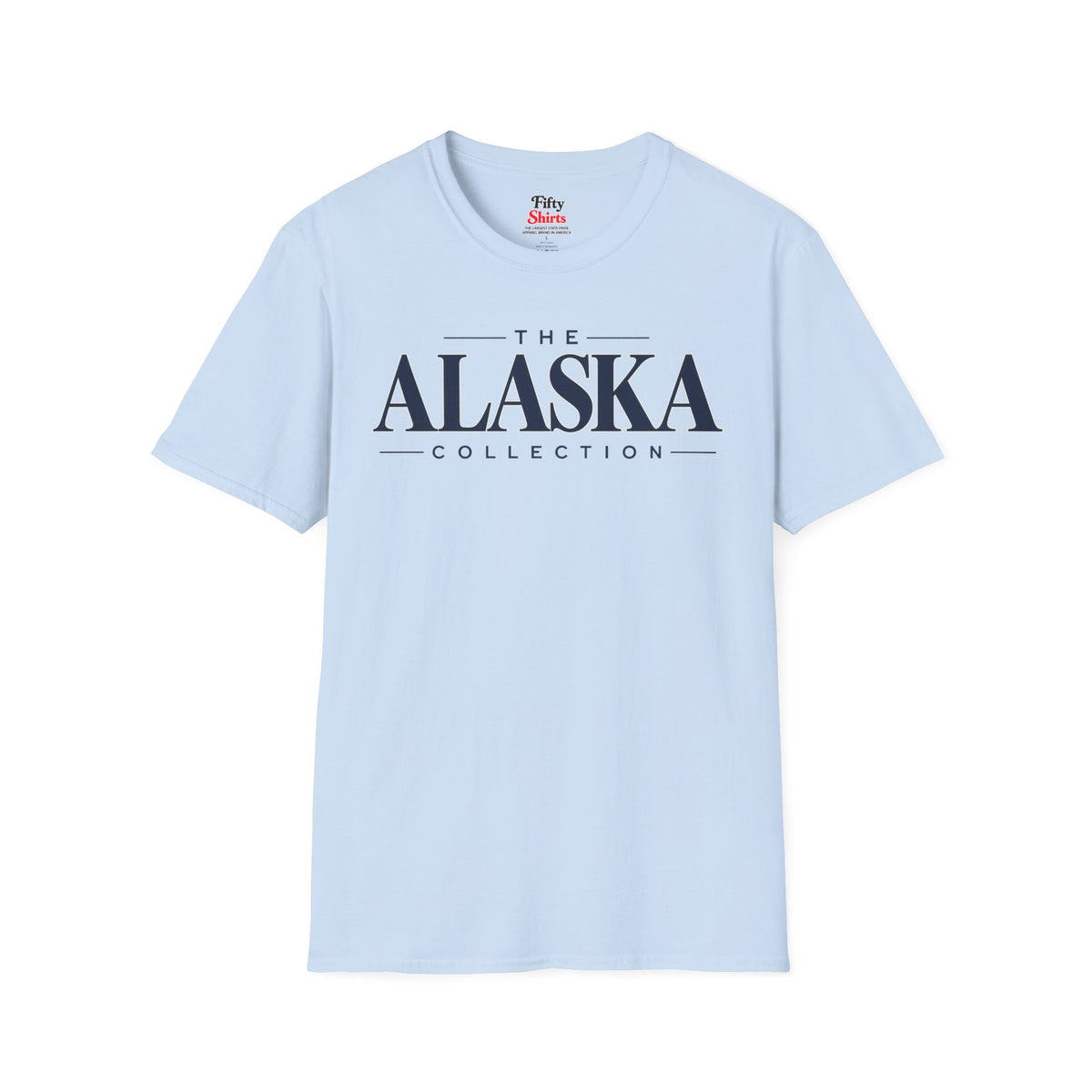 The Alaska Collection Unisex Softstyle T Shirt State Name Graphic Tee