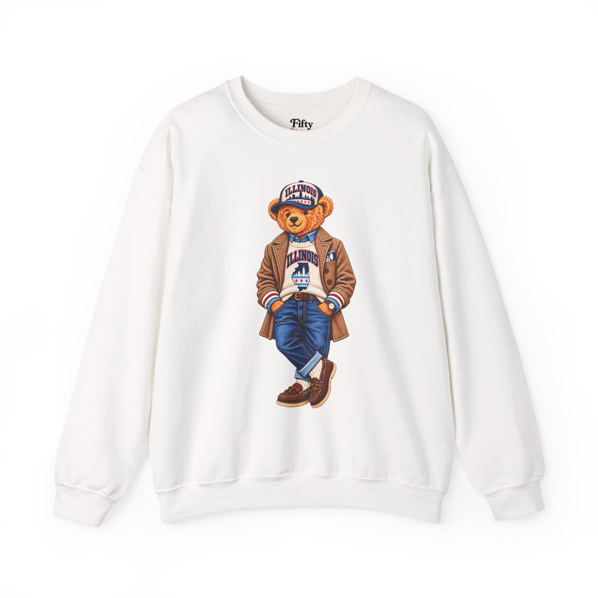 Illinois - Game Day Teddy Bear Sweatshirt