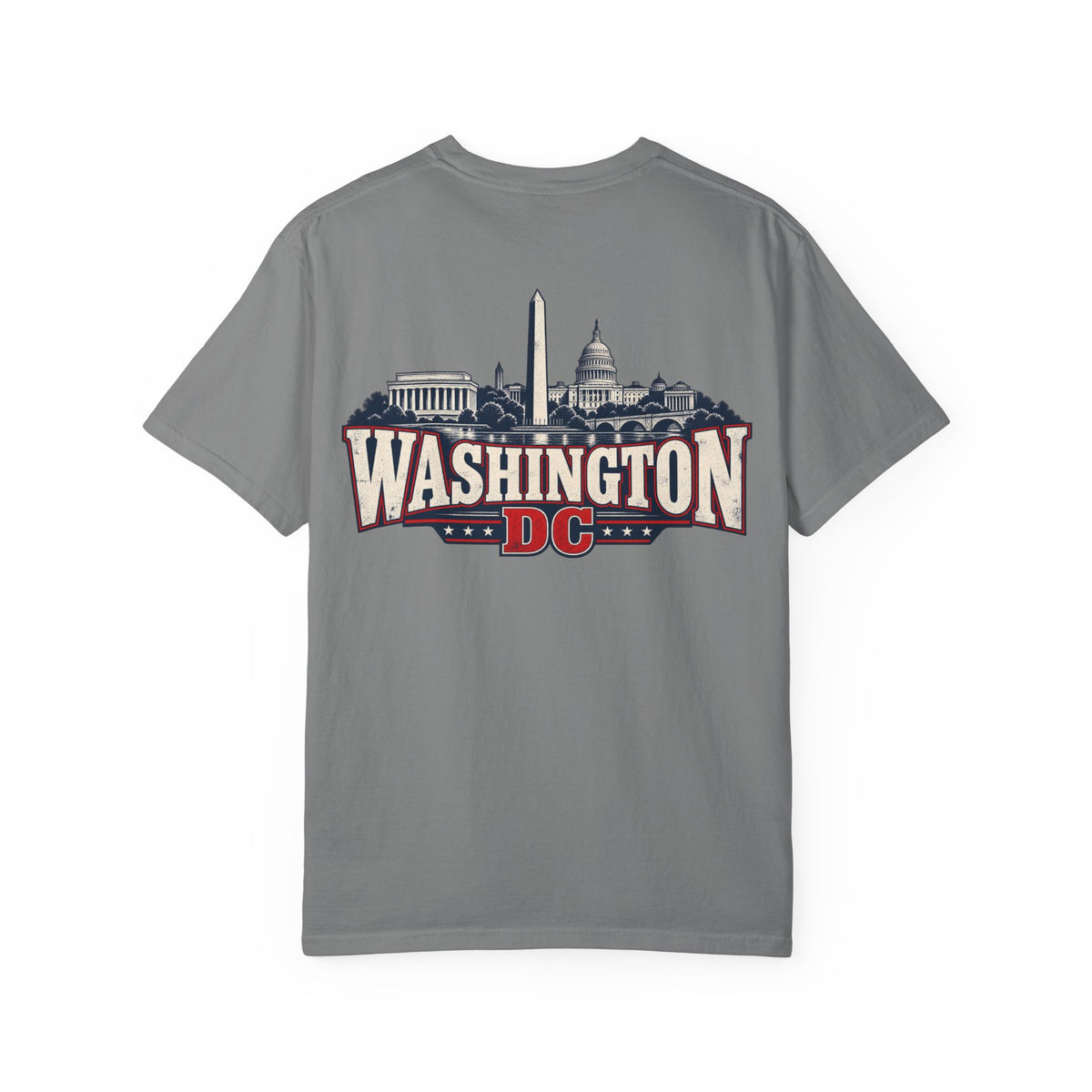 Washington DC Skyline Unisex Comfort Color 1717 Streetwear Graphic Tee