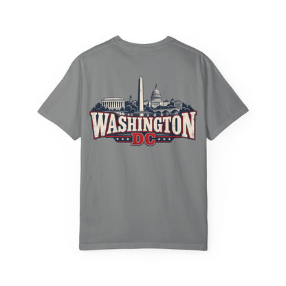 Washington DC Skyline Unisex Comfort Color 1717 Streetwear Graphic Tee