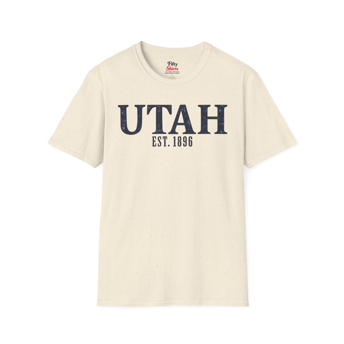 Utah Est. 1896 Unisex Softstyle T Shirt State Name Graphic Tee