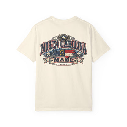 North Carolina Made Unisex Comfort Color 1717 Streetwear Graphic Tee