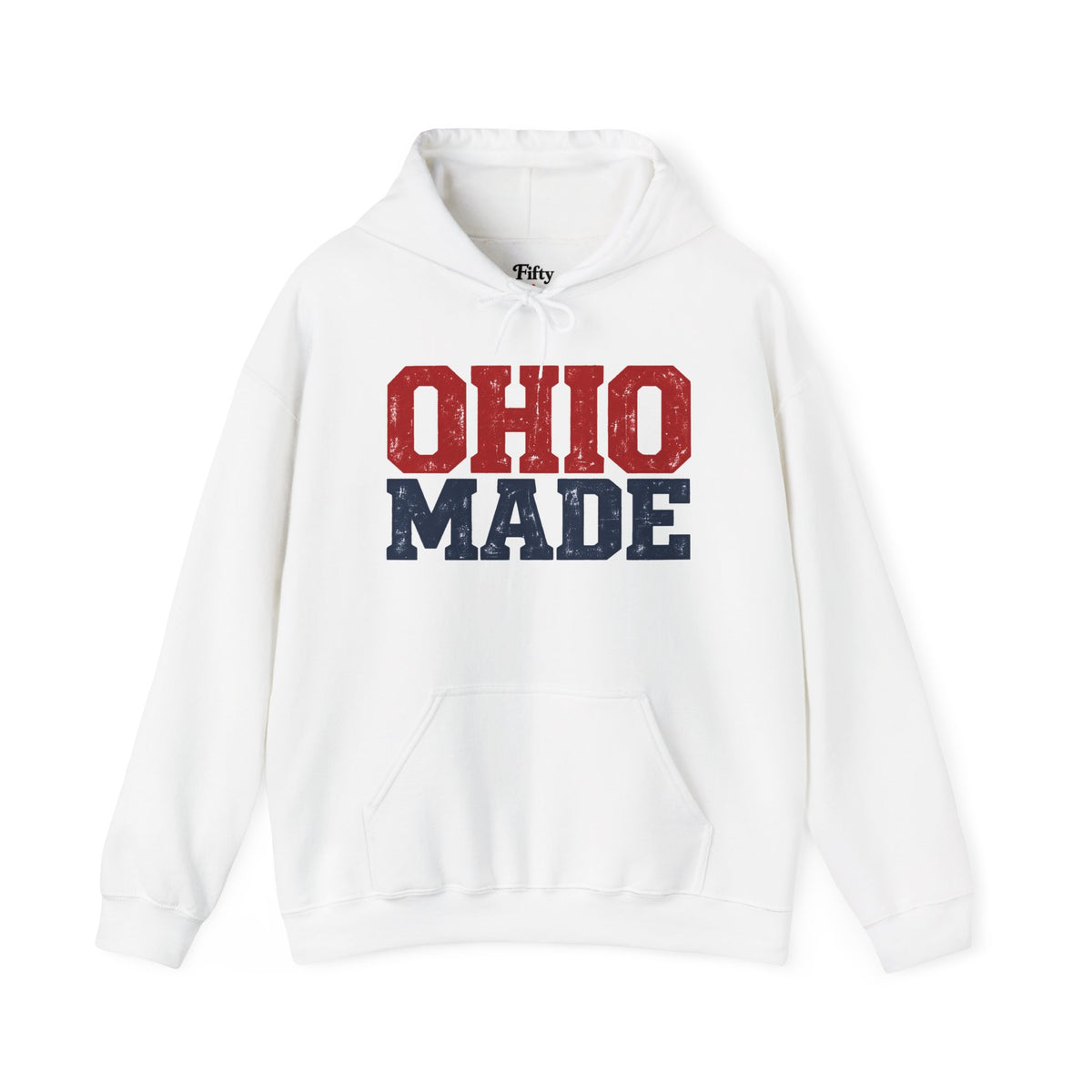 Ohio Made Unisex Hoodie State Name Graphic