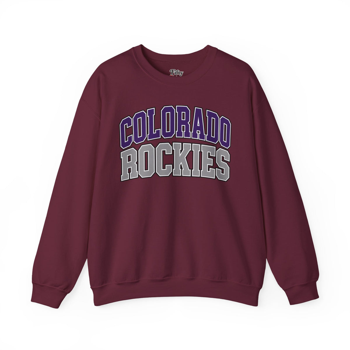 Colorado Rockies Unisex Crewneck Sweatshirt State Name Graphic