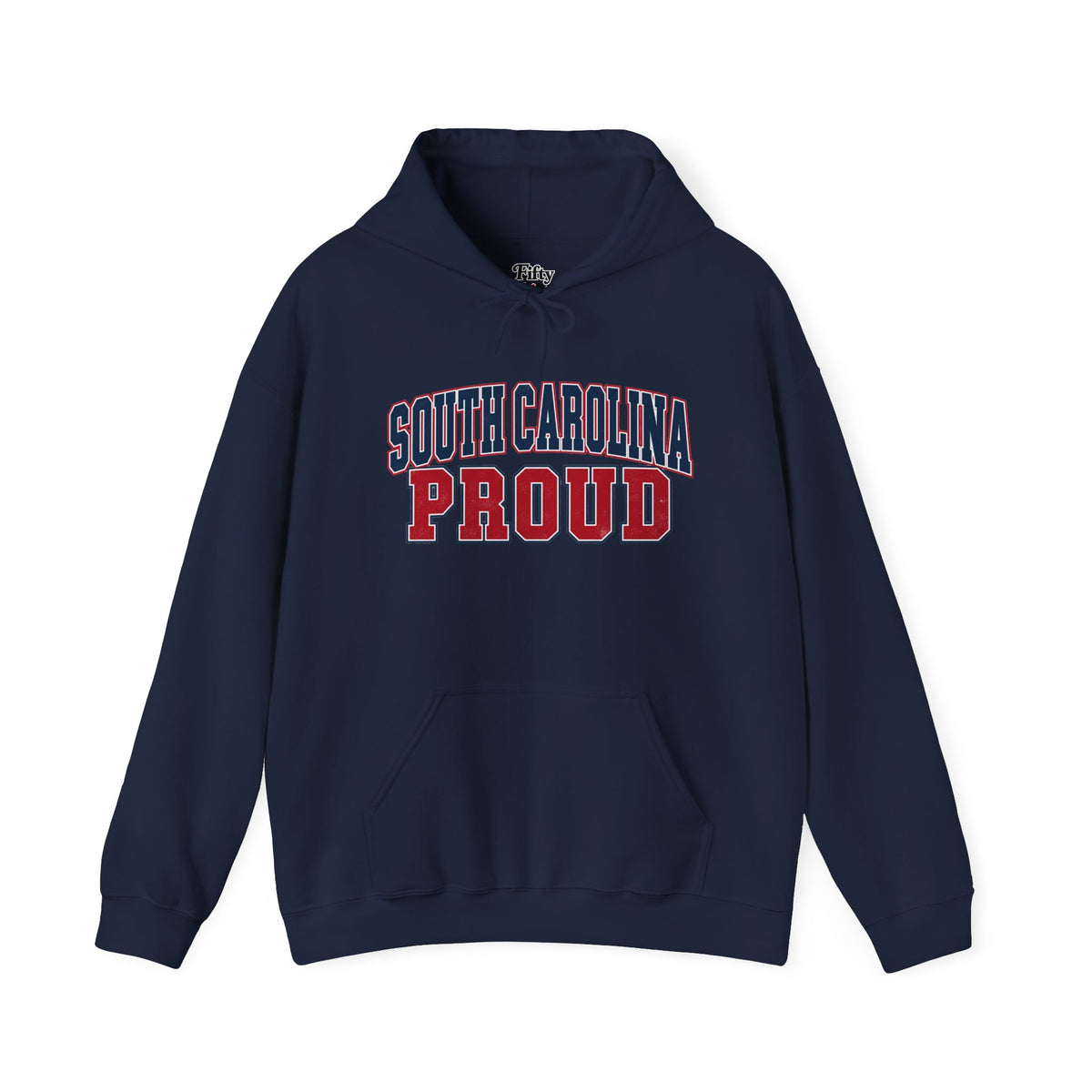 South Carolina Proud Unisex Hoodie State Name Graphic