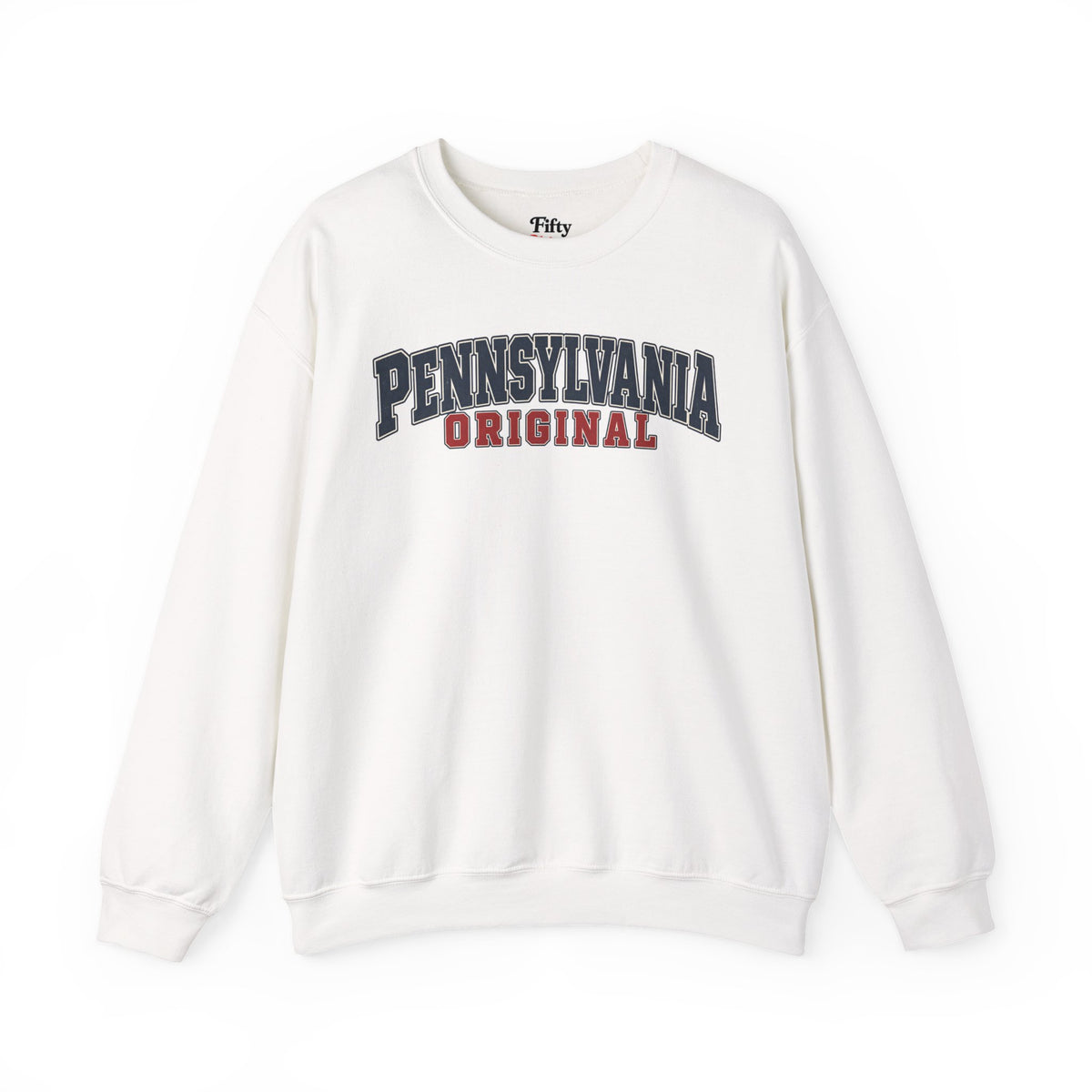 Pennsylvania Original Unisex Crewneck Sweatshirt State Name Graphic
