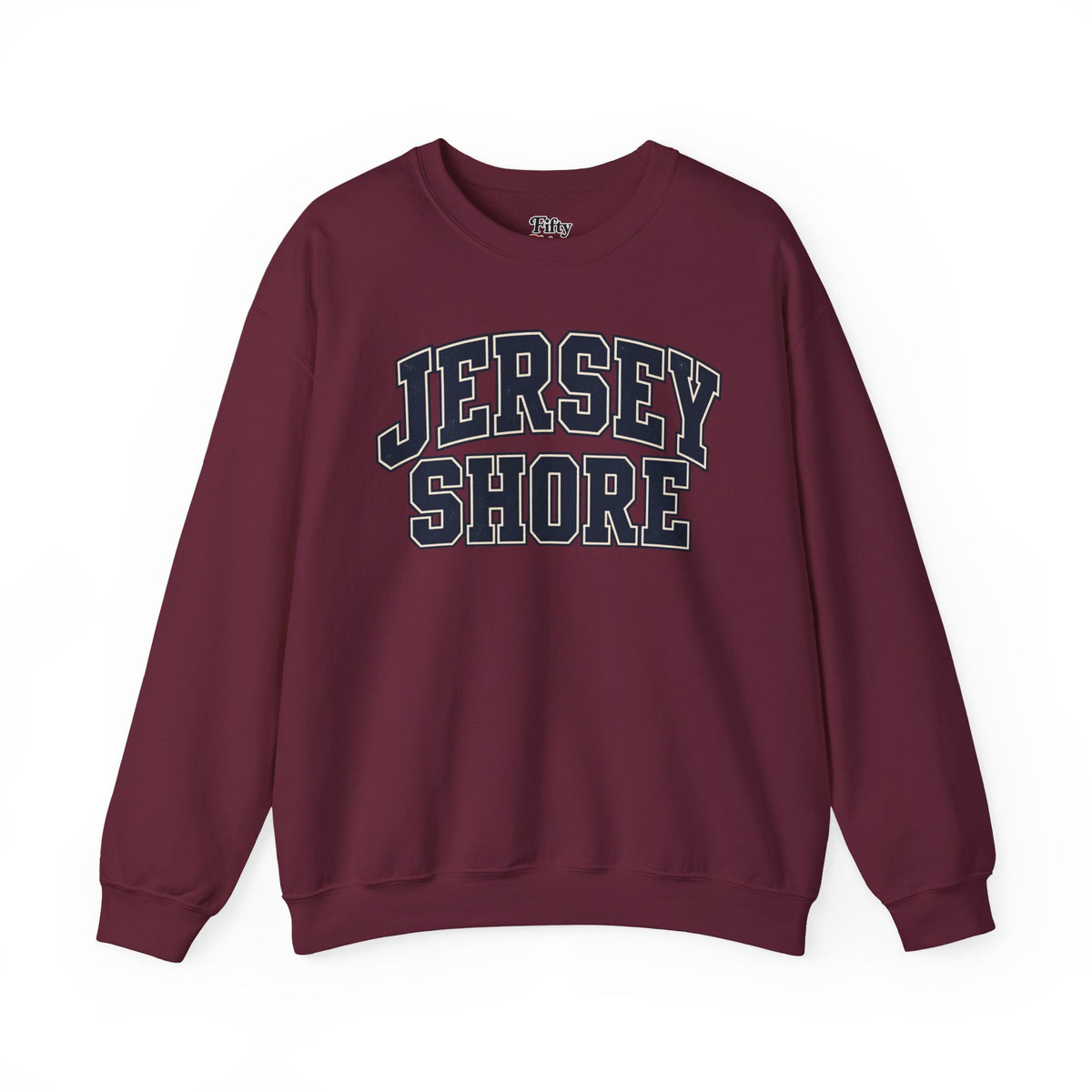 New Jersey Shore Unisex Crewneck Sweatshirt State Name Graphic