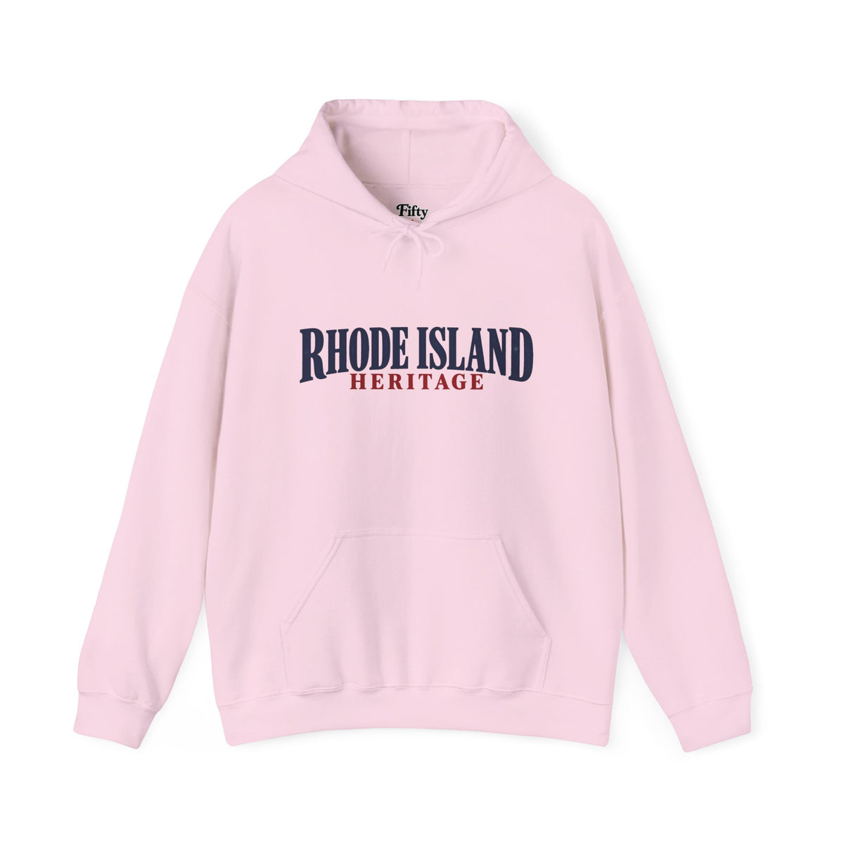 Rhode Island Heritage Unisex Hoodie State Name Graphic