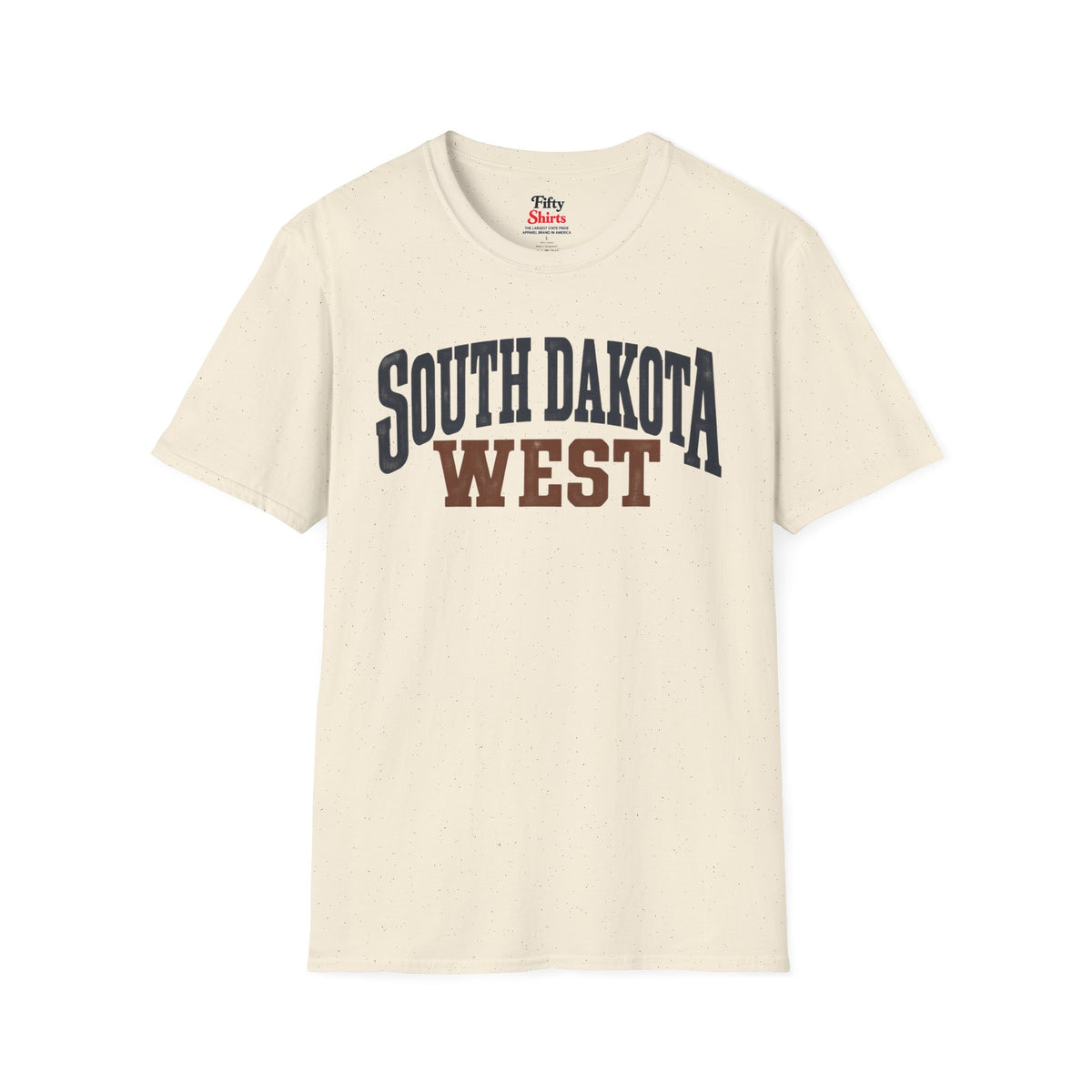 South Dakota West Unisex Softstyle T Shirt State Name Graphic Tee