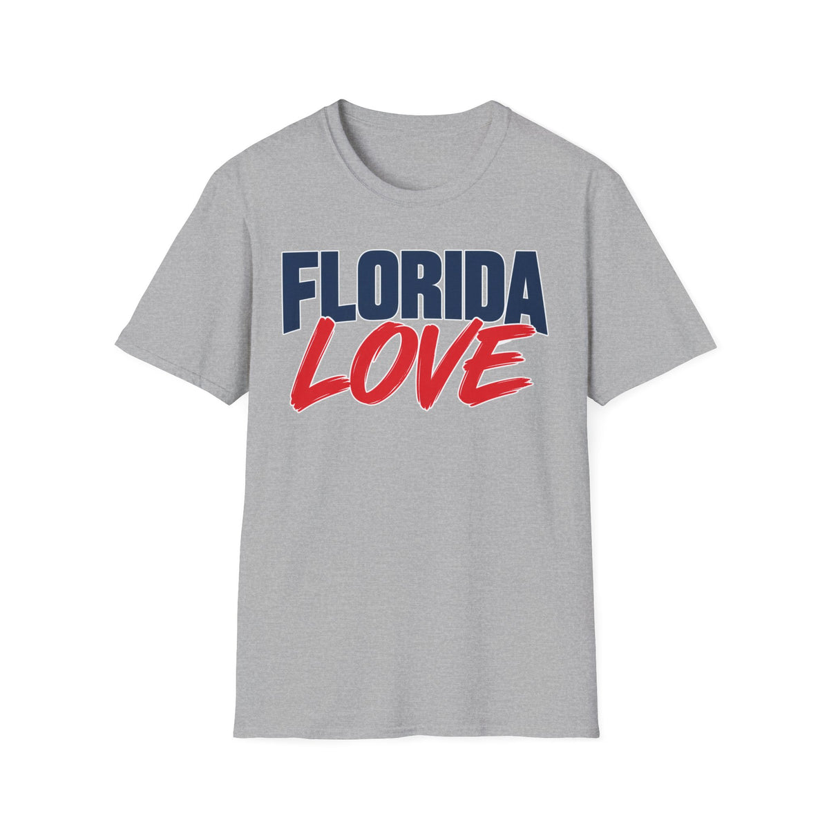 Florida Love Unisex Softstyle T Shirt State Name Graphic Tee