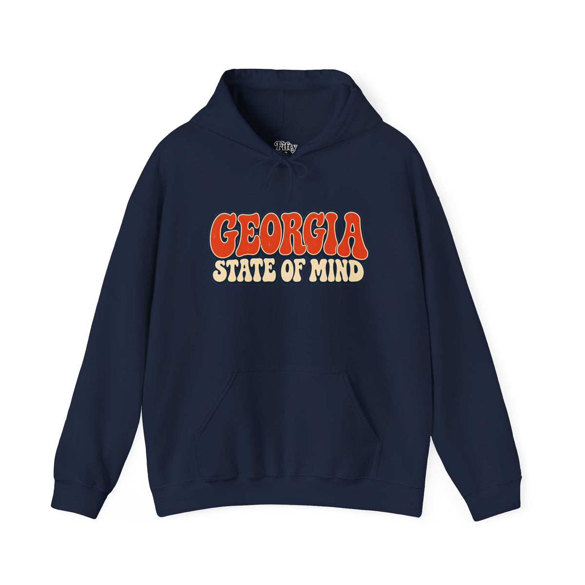 Georgia State of Mind Unisex Hoodie State Name Graphic